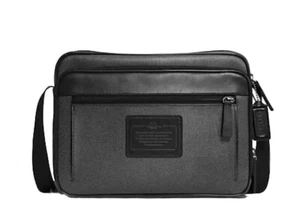 Coach F71409 Heritage Check Flight Messenger Bag - Bild 1 von 11