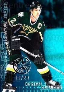 1999-00 BAP Millennium All-Star Game Emerald #77 Derian Hatcher - Picture 1 of 1