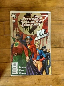 DC Justice Society of America #36 War Remembrance Unread Condition - Picture 1 of 1