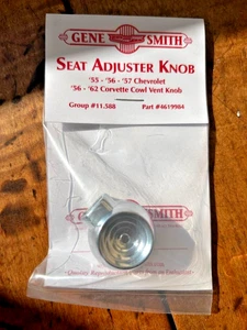 1955-57 Chevy Seat Adjuster Knob/1956-62 Corvette Cowl Vent Knob-NEW Made in USA - Picture 1 of 7