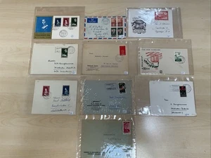 German Postal History Saar Occupation X10 Items Ex Dealer Price £82.00 G86 - Imagen 1 de 22