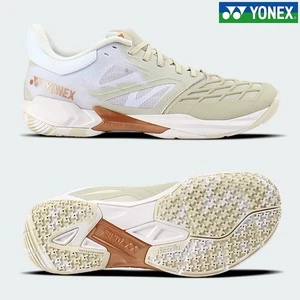 Yonex Cascade Drive 3 Unisex Badminton Shoes Sports Indoor Light Beige SHB-CD3EX - Picture 1 of 6