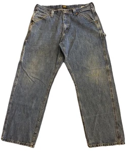 Lee Loose Fit 34 x 30 Herren Carpenter Jeans 100% Baumwolle LESEN! - Bild 1 von 18