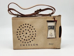 EMERSON 911 Transistor Radio - USA RARE USA - For Repair - Picture 1 of 17