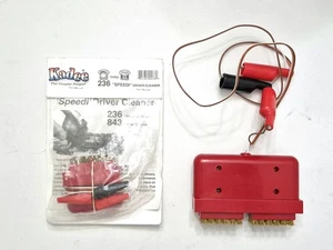 2x KADEE 236 & 843 SPEEDI DRIVER CLEANER HO, O, G Scale For Model Trains  - Picture 1 of 6