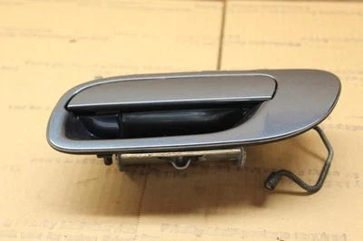 2005 VOLVO V70 LEFT DRIVER SIDE REAR DOOR HANDLE BLUE  - Image 1 of 4