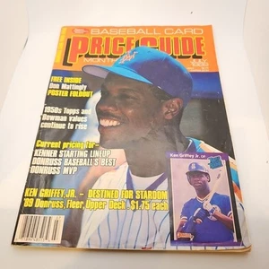 Baseball Card Price Guide July 1989 Doc Gooden - Mattingly Poster Intact - Imagen 1 de 2