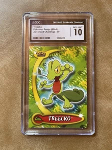 2004 Pokemon - Advance Challenge #79 - Treecko - CGC Gem Mint 10 - Topps - Picture 1 of 4