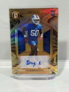 Greg Rousseau 2021 Panini Gold Standard 1/199 SP First Print Rookie RC Bills - Picture 1 of 4
