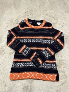 Vintage J Crew Fair Isle Sweater Damen XS Merinowollmischung Rundhals Pullover - Bild 1 von 7