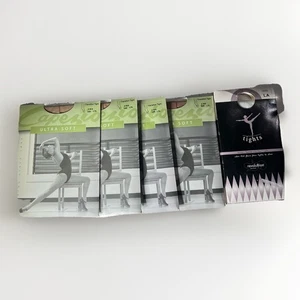 Capezio Ultra Soft Transition Tights L/XL Car Sun Evolution White 5 Pair Dance - Picture 1 of 7