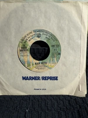 DOOBIE BROTHERS  BLACK WATER/TAKE ME IN YOUR ARMS WARNER BROS. Oldies 7” 45 RPM - Image 1 of 2