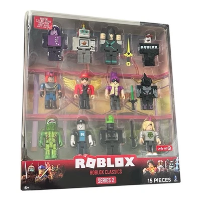 Roblox Classics Serie 2 Set 15 piezas Objetivo Exclusivo con Códigos Virtuales NUEVO Precintado Foto 1 de 4