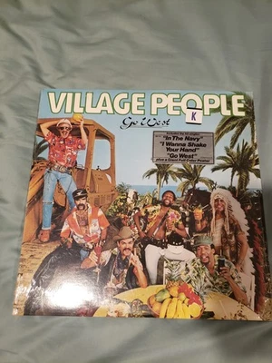 Village People – Go West Vinyl, LP 1979 Poster Inc. Casablanca - Image 1 of 4