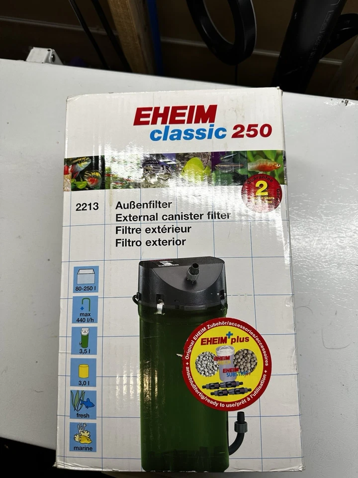 Nuevo En Caja EHEIM Classic Canister Filter 2213, Classic 250 Foto 1 de 4