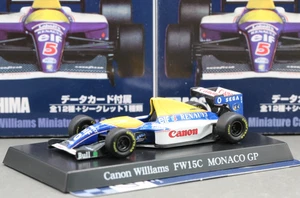 Aoshima 1/64 Williams Formula One Collection Renault FW15c F1 No.0 Monaco - Picture 1 of 4