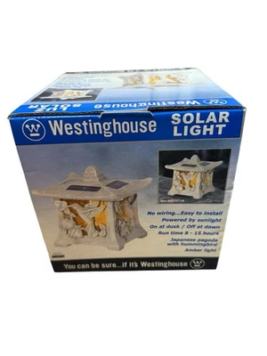 Westinghouse Luz Solar Nueva en Caja Lámpara Colibrí Foto 1 de 2