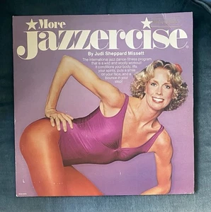 Judi Sheppard Missett "More Jazzercise" Vinyl Record LP With Poster - Picture 1 of 7
