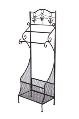 Handtuchständer Vintage Bad Handtuchhalter Kleiderständer Badetuch Halter 124cm - Bild 1 von 4