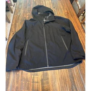 Champion Waterproof Breathable Rain Jacket Hooded Black XXL - Picture 1 of 9