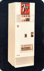 Hartford CT Choice Vend-Line Vendor Model CV-72D TWO FLAVOR, Tradecard - Picture 1 of 2