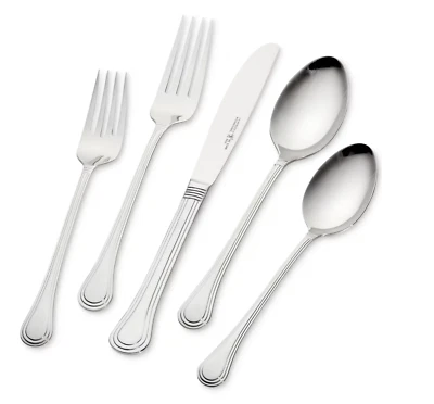 ZWILLING J.A. HENCKELS J. A. HENCKELS ASTLEY 5-PCS PLACE SETTING FLATWARE SET 18/10 STAINLESS STEEL NEW
