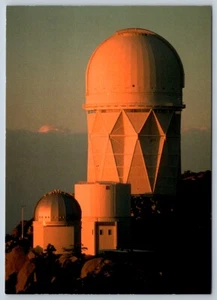 Drei Observatorien am Kitt Peak, Arizona, Chrom Postkarte - Bild 1 von 2