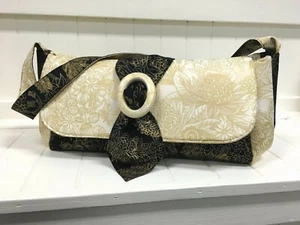 Retro Handbag Pattern Leesa Chandler Designs 7"H x 13"W - Picture 1 of 5