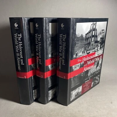 The Holocaust & World War 2 Almanac - 3 Volume Complete Hardcover Set / JGL - Image 1 of 4