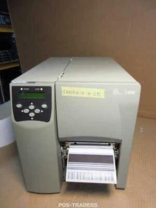 ZEBRA S4M S4M00-200E-0200T USB NETWORK 104mm Thermal Label Printer 134154 INCH - Afbeelding 1 van 6