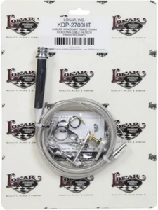 Lokar Kickdown Cable Hi-Tech Adjustable Length Braided Housing (KDP-2700HT) - Picture 1 of 12