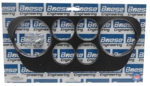 53 54 55 Ford Truck Billet Aluminum 6 Gauge Panel 3 3/8" & 2 1/16" AutoMeter SR - Picture 1 of 1