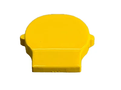 1/64 DCP PARTS YELLOW 5TH WHEEL PLATE COVER - Image 1 of 3