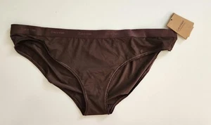 Calvin Klein Womens Plus Size Form To Body Bikini Underwear Woodland QF6831 Sz2X - Picture 1 of 1