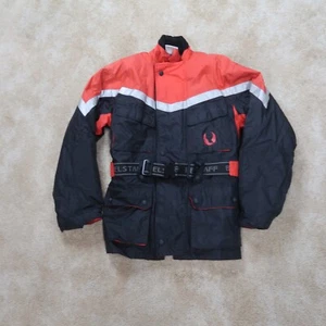 Belstaff Motorcycle Jacket Men Small Red Black Removable Quilt Liner insulated - Picture 1 of 15