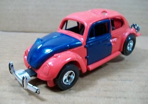 1972 Kenner SSP Smash-Up-Buggem (VW Beetle) ~ Red/Dark Blue ~ Complete ~*No Cord - Picture 1 of 13