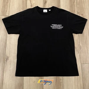 Size Small (See Measurements) - Burberry Limited London England Black T-Shirt - Picture 1 of 13