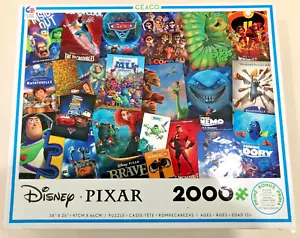 Disney Pixar 2000 Piece Jigsaw Puzzle Collection 38x26 Inches Fun Family - Picture 1 of 6