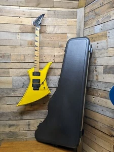 Jackson Kelly KE3M Yellow Pinstriped (limited 50 run) MIJ Japan Electric Guitar - Picture 1 of 15