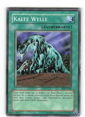 Yugioh KALTE WELLE , psv-g062 Common deutsch NM  - Bild 1 von 2