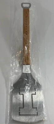 NUEVO Illinois Fighting Illini Barbacoa Parrilla Espátula Sportula Abridor de Botellas Hecho en EE. UU. Foto 1 de 4