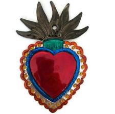 Mexican Tin Hearts - Penacho Home Decoration Boho Folk Art