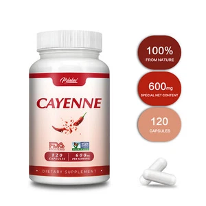 Extracto de Cayena - Metabolismo, Salud Digestiva, Apoyo Saludable a la Circulación Sanguínea - Imagen 1 de 12