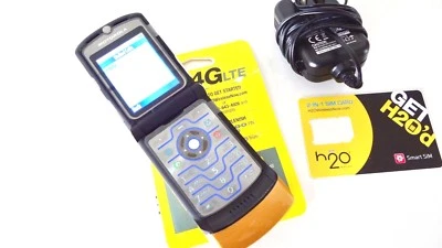 Cell Phone MOTOROLA RAZR RAZR V3i GOLD S. Edition UNLOCKED . AT&T T-MOBILE  - Image 1 of 4