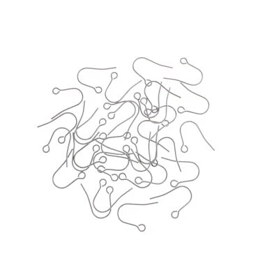 Pendientes de acero inoxidable - Ganchos de alambre - 18 mm - 200 piezas 100 pares - FD582 Foto 1 de 3