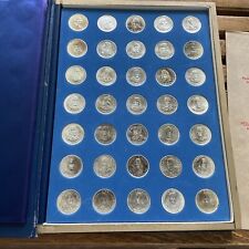 New ListingThe Franklin Mint Treasury Presidential Commemorative Medals 35 Sterling silver
