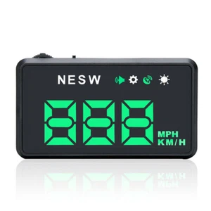 HUD Car Head Up Display Speedometer Monitor Board Windshield Projector - Picture 1 of 8