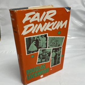 LIBRO ORIGINAL VINTAGE Novela Leer Tapa Dura Primera Feria Dinkum Douglas Lockwood - Imagen 1 de 10