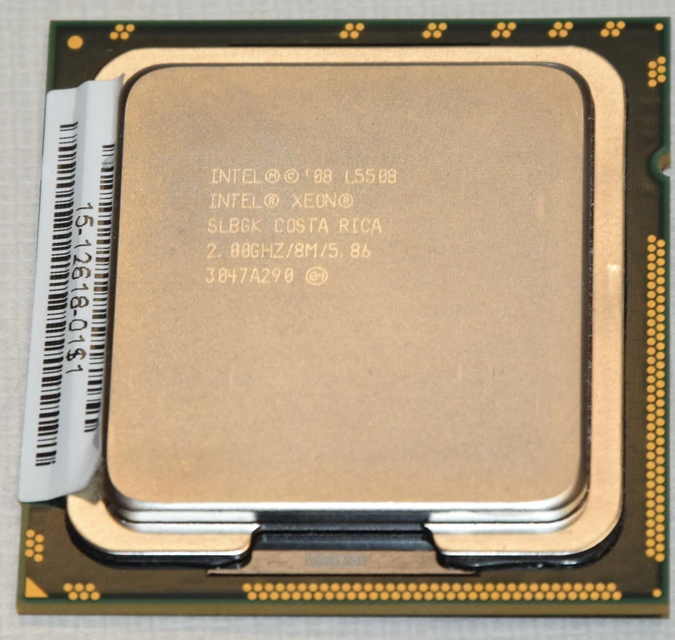 Intel Xeon L5508 SLBGK Dual Core CPU Processor 2.0GHz 8MB Smart Cache LGA1366 - Image 1 of 1