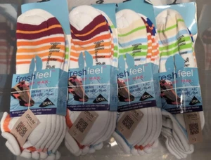 Fresh Feel Sport Gym Max Cushioned Trainer Socks 12 Pairs UK 4-7 LN052 DD 02 - Picture 1 of 5